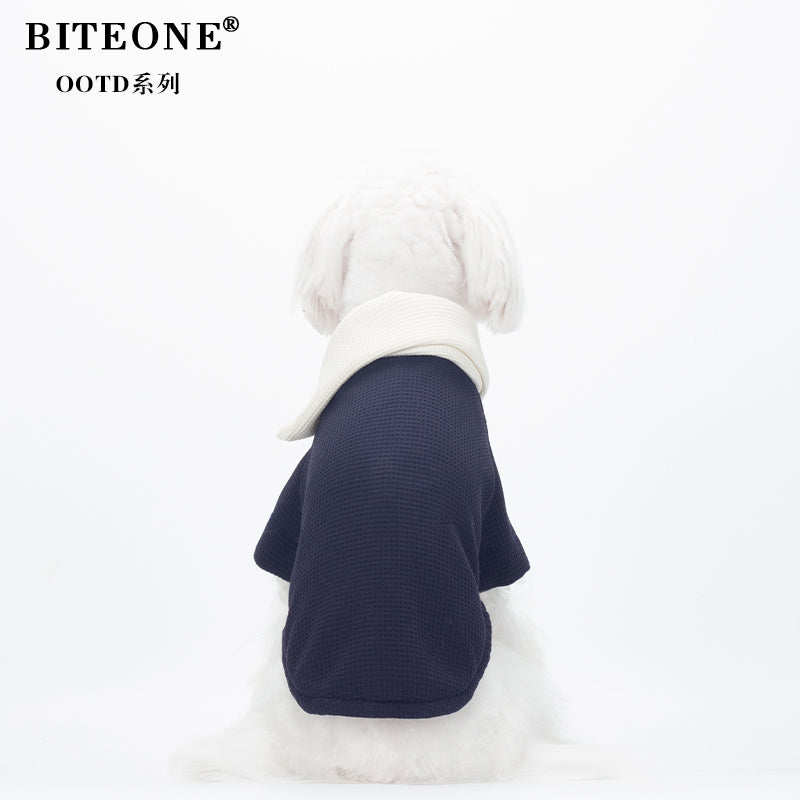 BITEONE Dog & Cat Polo Shirt with Sailor Collar | Stylish Pet Clothing Canada – BiteOneDog & Cat Polo Shirt with Sailor Collar | Stylish Pet Clothing Canada