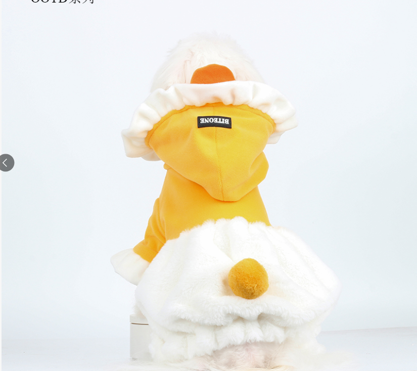 Duck-Inspired Dog Winter Coat | Cute Pet Clothing Canada – BiteOne