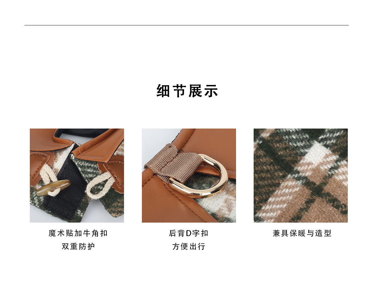 BITEONE [City Hunter] Cat Autumn/Winter Dog Clothes Pet Coat Warm Autumn/Winter Matching