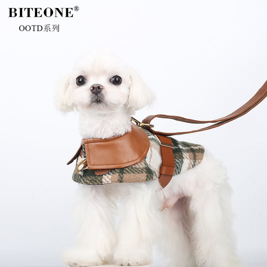 BITEONE [City Hunter] Cat Autumn/Winter Dog Clothes Pet Coat Warm Autumn/Winter Matching