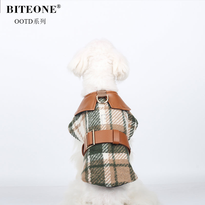 BITEONE [City Hunter] Cat Autumn/Winter Dog Clothes Pet Coat Warm Autumn/Winter Matching
