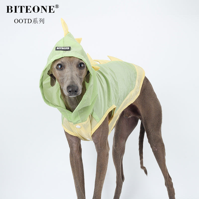 BITYONE [Little Dinosaur] Dog Pet Clothing Small Dog Ultra thin Breathable Windproof Waterproof Fun Functional Clothing Stormtrooper