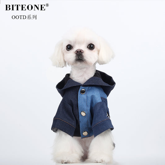 BITYONE [TACO] Cat and Dog Clothing Autumn/Winter New American Street Style