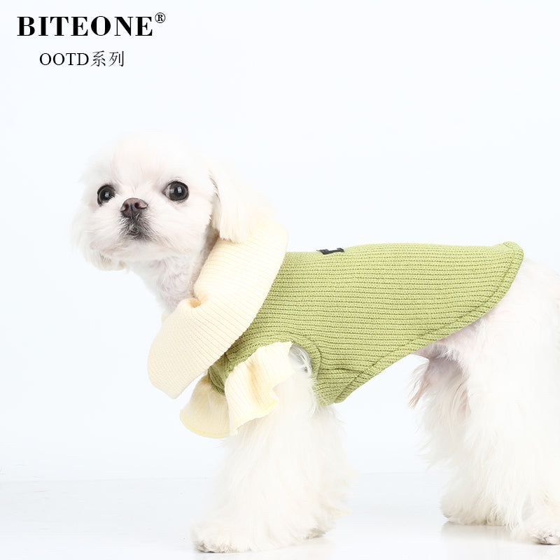 BITEONE [Peter Pan] Little Cat, Dog, Pet Clothes, Forest Fairy Tale Autumn/Winter Match