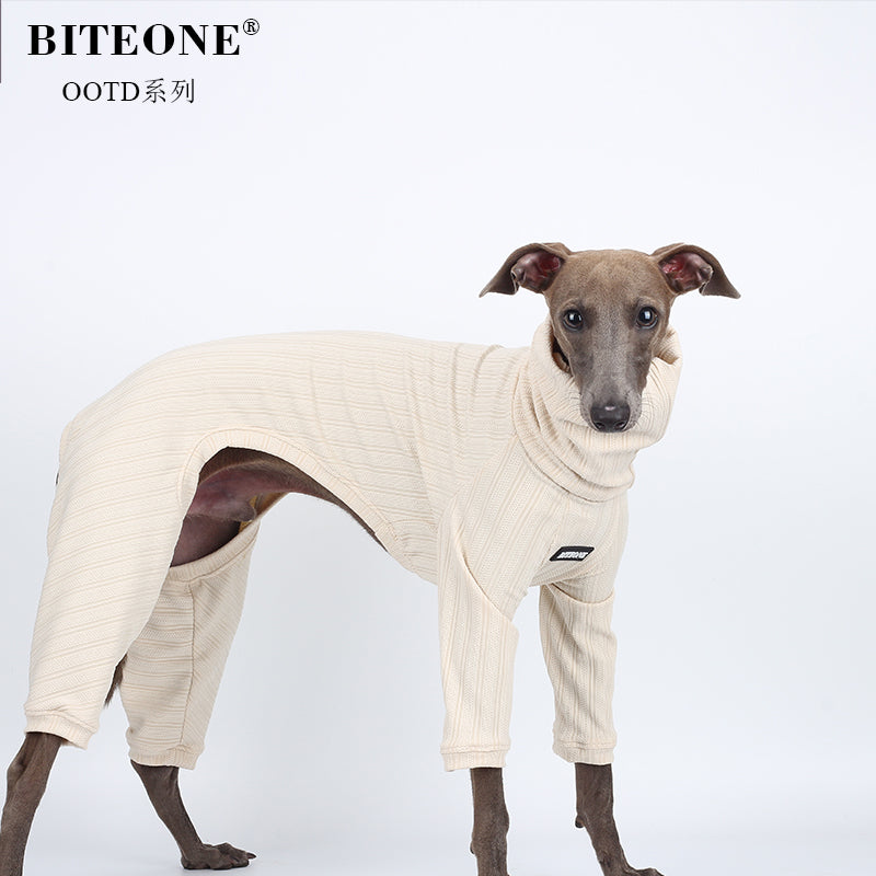 BITYONE [Li Qiu] Cat, Dog, Pet, Autumn/Winter Matching Clothes High Collar Versatile