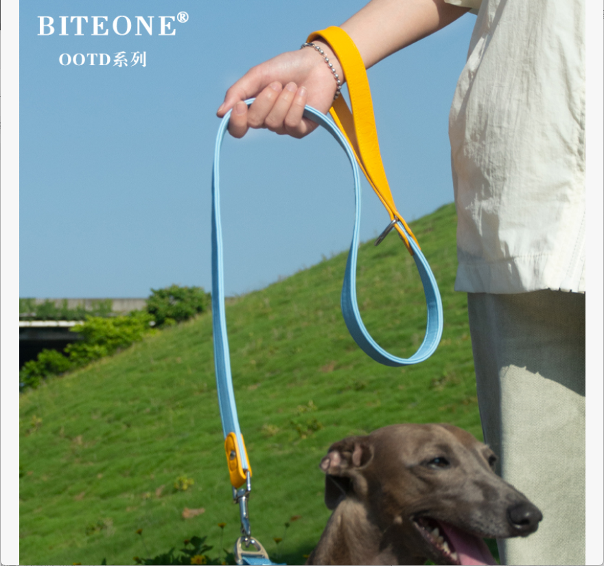 BITEONE Dog & Cat Polo Shirt with Sailor Collar | Stylish Pet Clothing Canada – Soft & Comfortable Faux Shearling Dog Harness Vest – Easy to Clean, Perfect for Walks