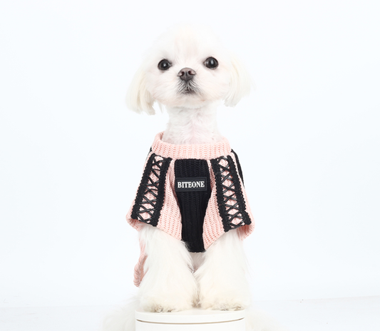 BITEONE Corduroy Pet Jacket – Trendy Street Style Autumn & Winter Outfit 2024 for Dogs and Cats